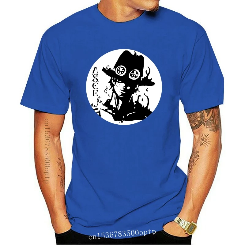 

Новая Цельный футболка Portgas D Ace Luffy белая борода Пираты T Аниме Манга топ на день рождения