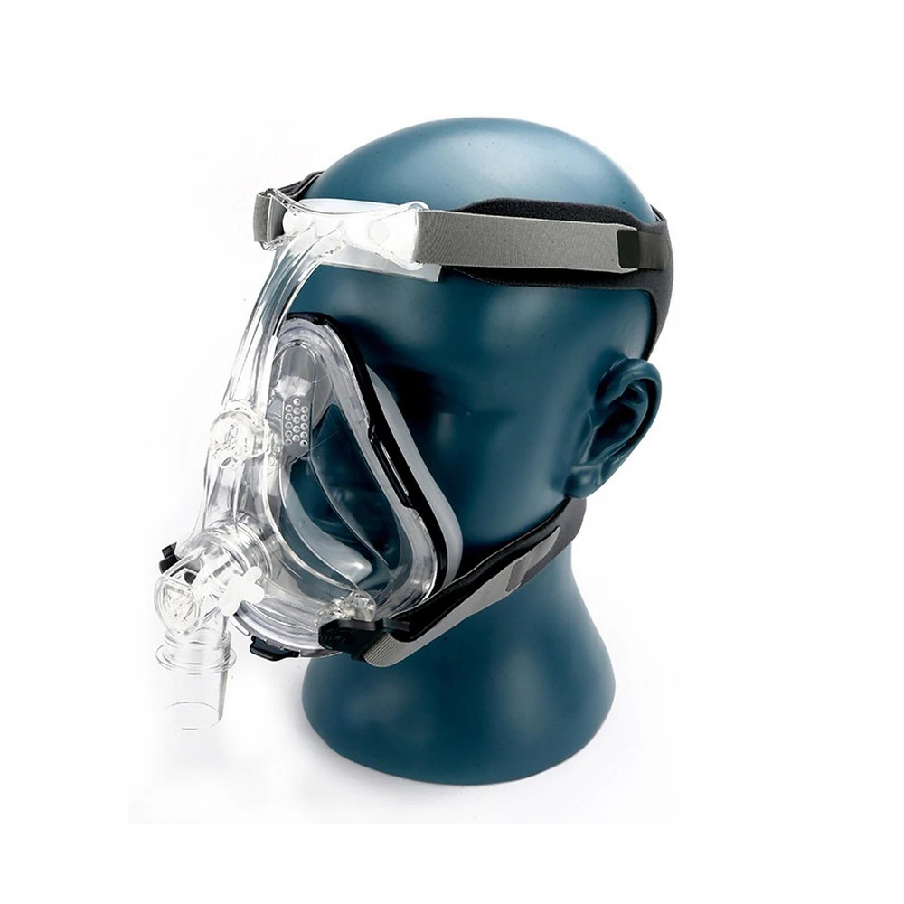 FM Полнолицевая маска сипап Автоматическая удобная с бесплатным головным убором