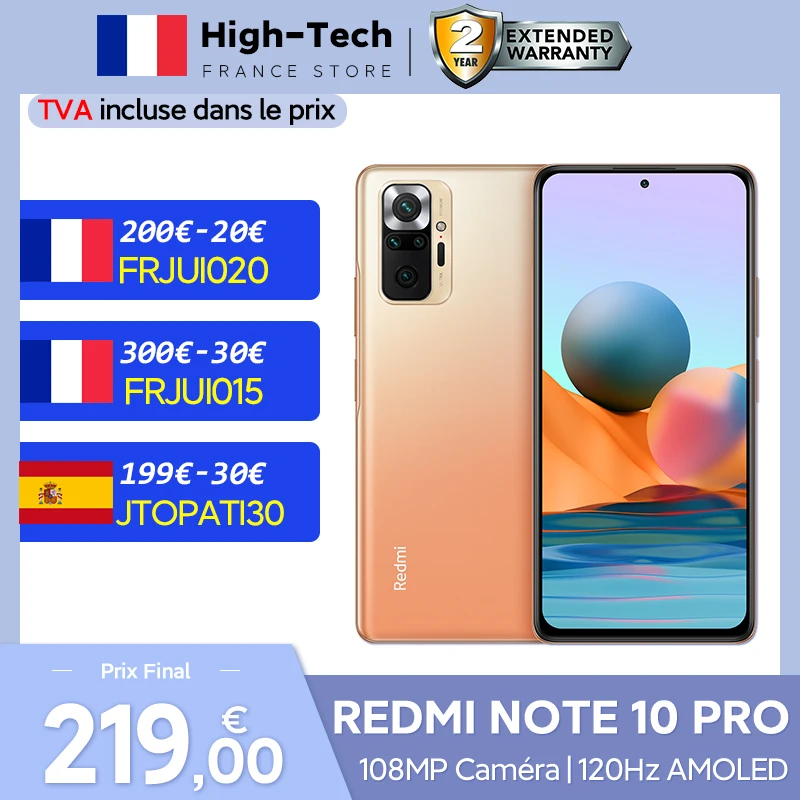 Смартфон Xiaomi Redmi Note 10 Pro 6 + 64/128 ГБ|Смартфоны| |