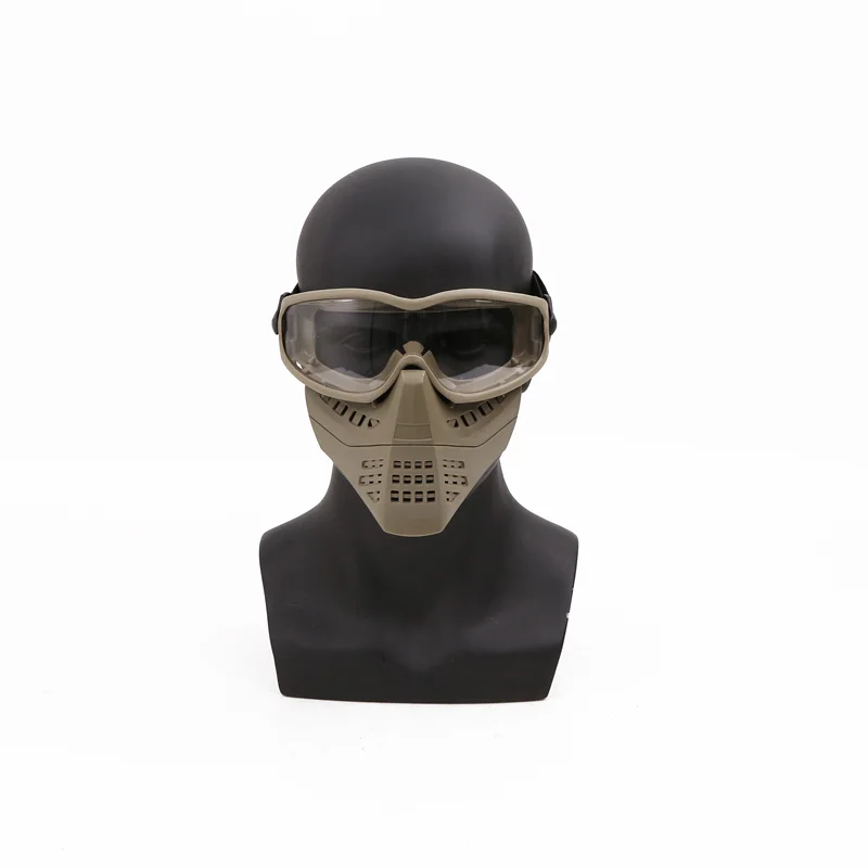 Emersongear Tactical Anti Fog Full Face Mask Airsoft Hunting Military Combat Shooting Face Protective Training Cycling BD6491