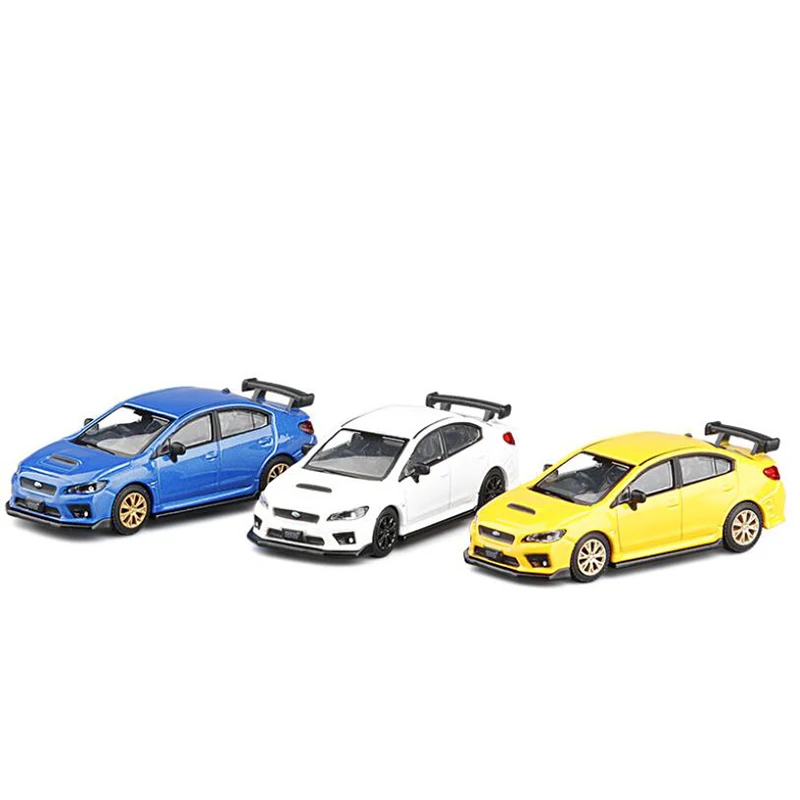 Модель автомобиля Subaru WRX STI из сплава модель S207 амортизационная Коллекция