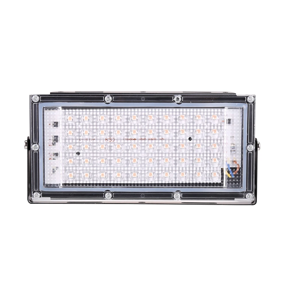 УФ-бактерицидный светодиодный светильник 50 Вт прожектор уличный садовый