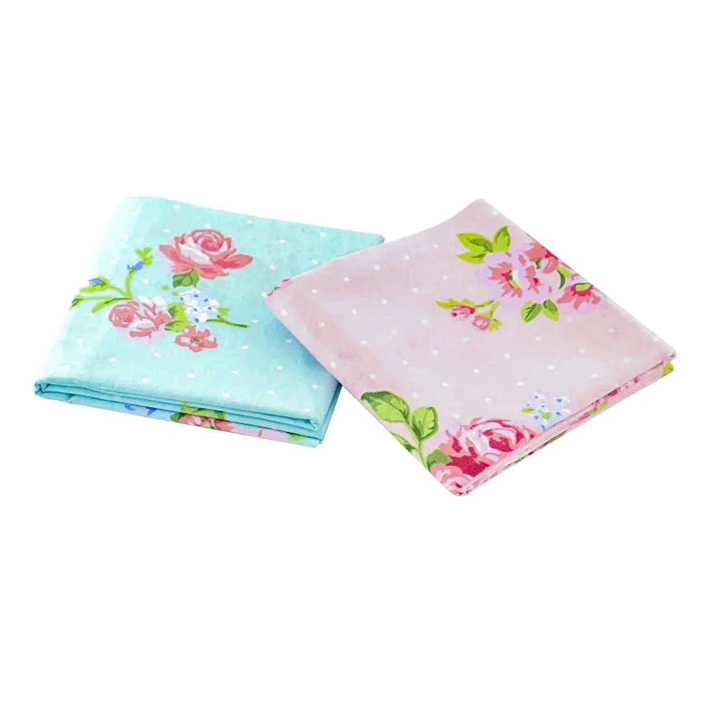 100% хлопок Twill Teramila ткань с цветочным принтом лоскутные стеганые постельные