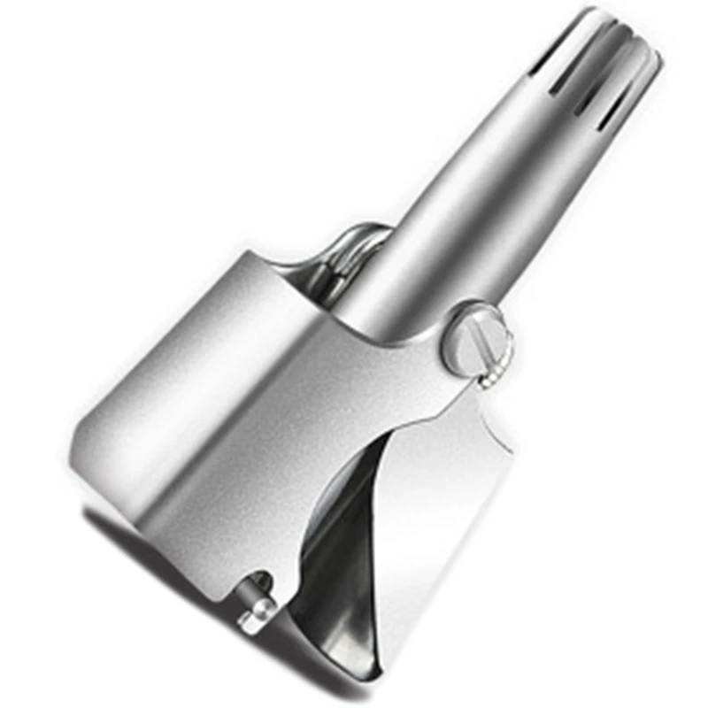 

Stainless Steel Ear Nose Trimmer Razor Safety Care Beauty Nose Manual Body Trim Washable Nose Hair Tool Men and Women