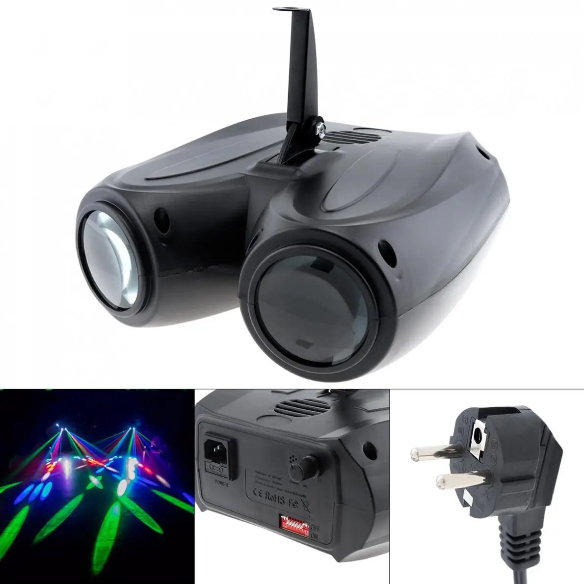 Сценический светильник 20 Вт портативный светодиодный s лазерный сценический