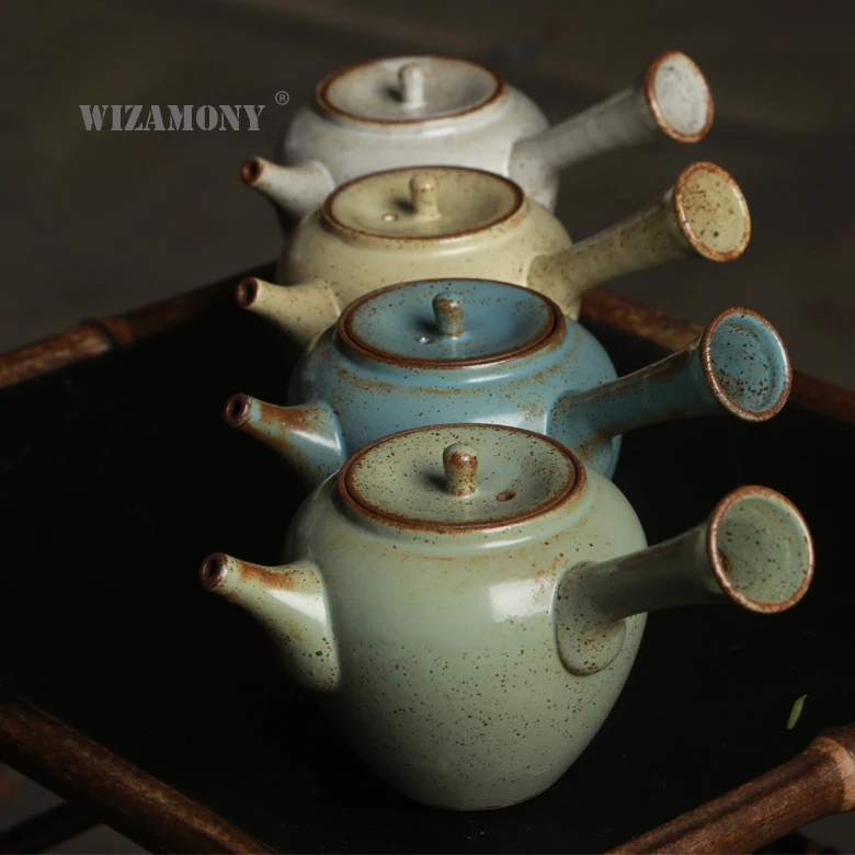 WIZAMONY японский чайный горшок из керамики объемом около 180 мл китайский сервиз