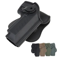 tactical polymer retention roto holster for beretta 92 combat gun holster right handed pistol holsters airsoft case