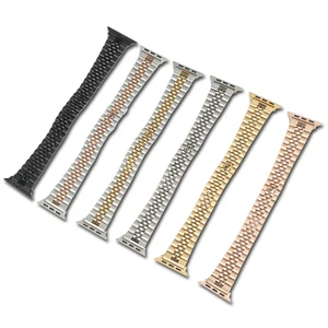 Ремешок сменный из нержавеющей стали для Iwatch Apple Watch, 38404244 мм