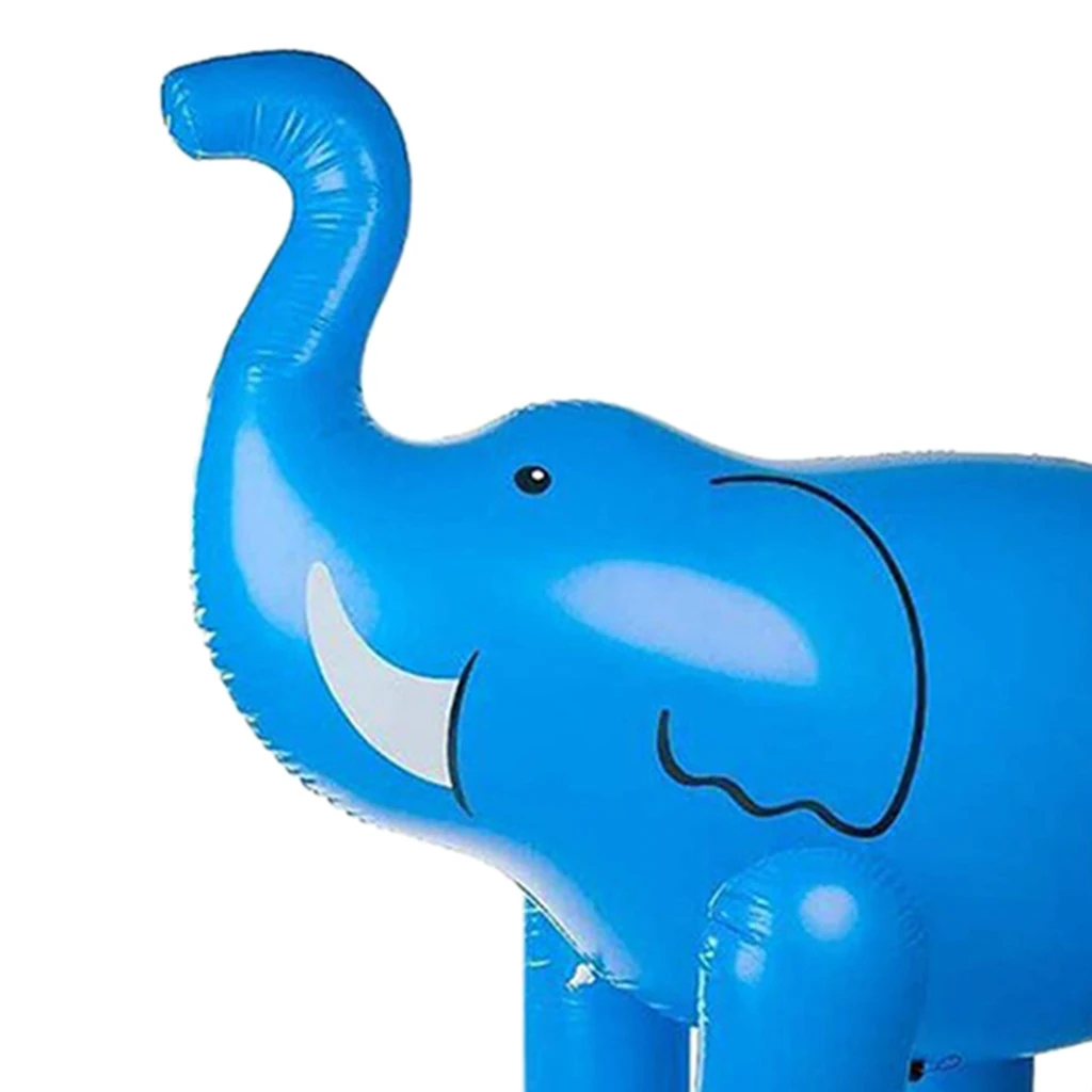 

Inflatable Sprinkler Elephant Swimming Play Spray Water Summer Fun Yard Toys
