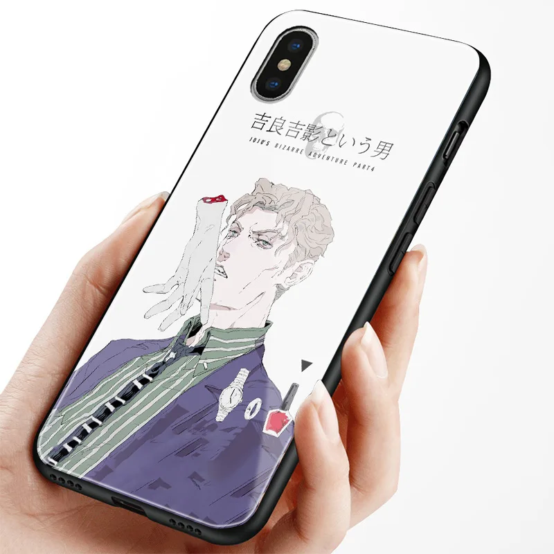 Чехол-накладка Yoshikage для iPhone 6 6S 7 8 Plus X Xr Xs 11 Pro Max силикон с изображением