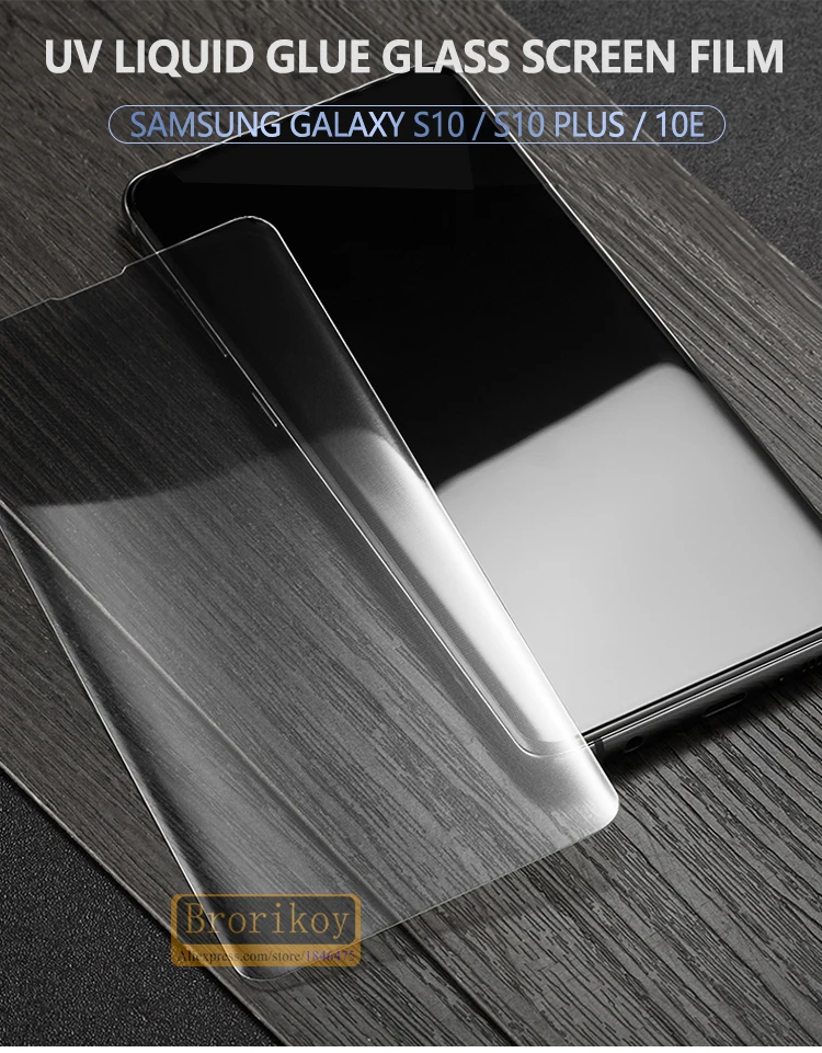 20D Защитная пленка для экрана из закаленного стекла для samsung Galaxy S10 Plus S10e UV жидкая пленка для экрана samsung S10 Plus