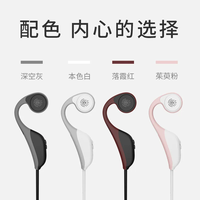 Костная проводимость Bluetooth гарнитура сенсорная Спортивная 5 0 костная - купить по
