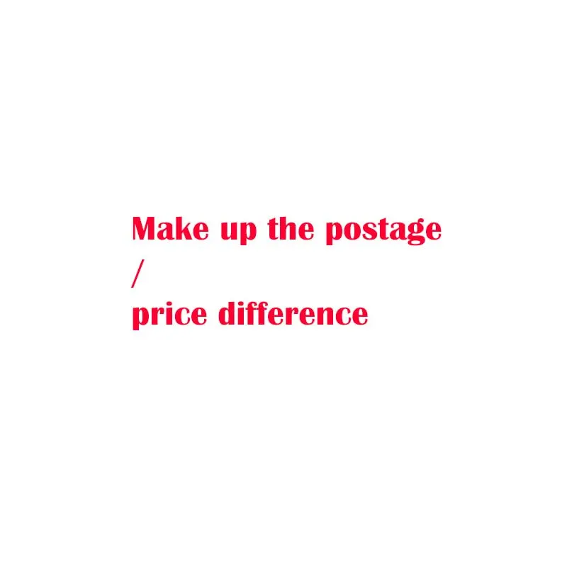 

Make up the postage