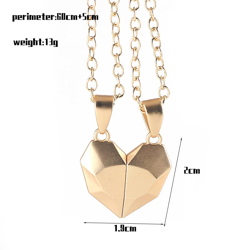 Красные черные золотые серебряные парные влюбленные цепочки ожерелье из бисера