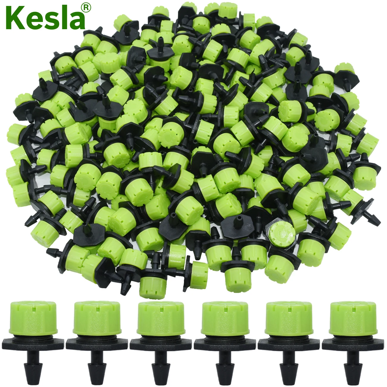 Оросительная насадка KESLA регулируемая капельница 1000 дюйма для сада 4/7 мм 30-1/4 шт. |