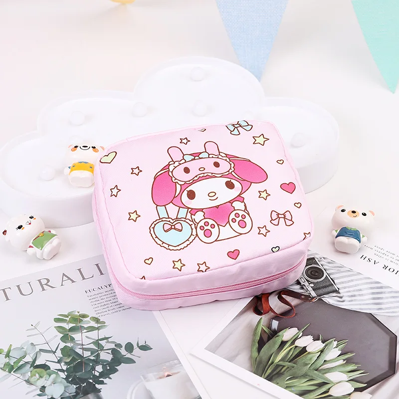 Кошелек для мелочи Hello Kitty милый кошелек детей кошельки корицы женщин макияжа Kuromi