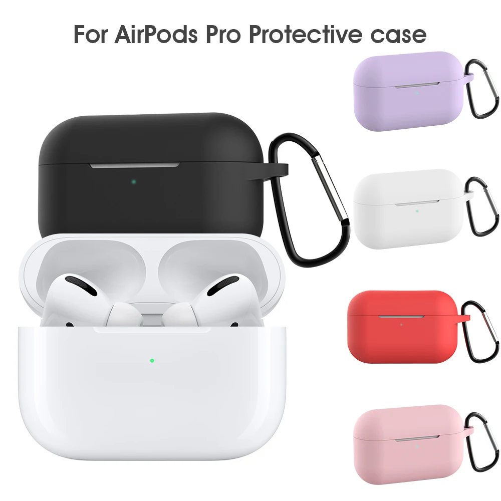 Новый мягкий силиконовый чехол для Airpods Pro роскошный защитный наушников Apple