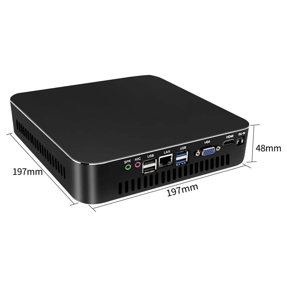 Online MSECORE Intel Core I3 4130 I5 4430 Gaming Mini PC Windows 10 Linux Gamer Desktop-Computer Micro PC Büro Computer Intel HTPC