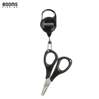 booms fishing s01 braid line scissor fishing line scissors with