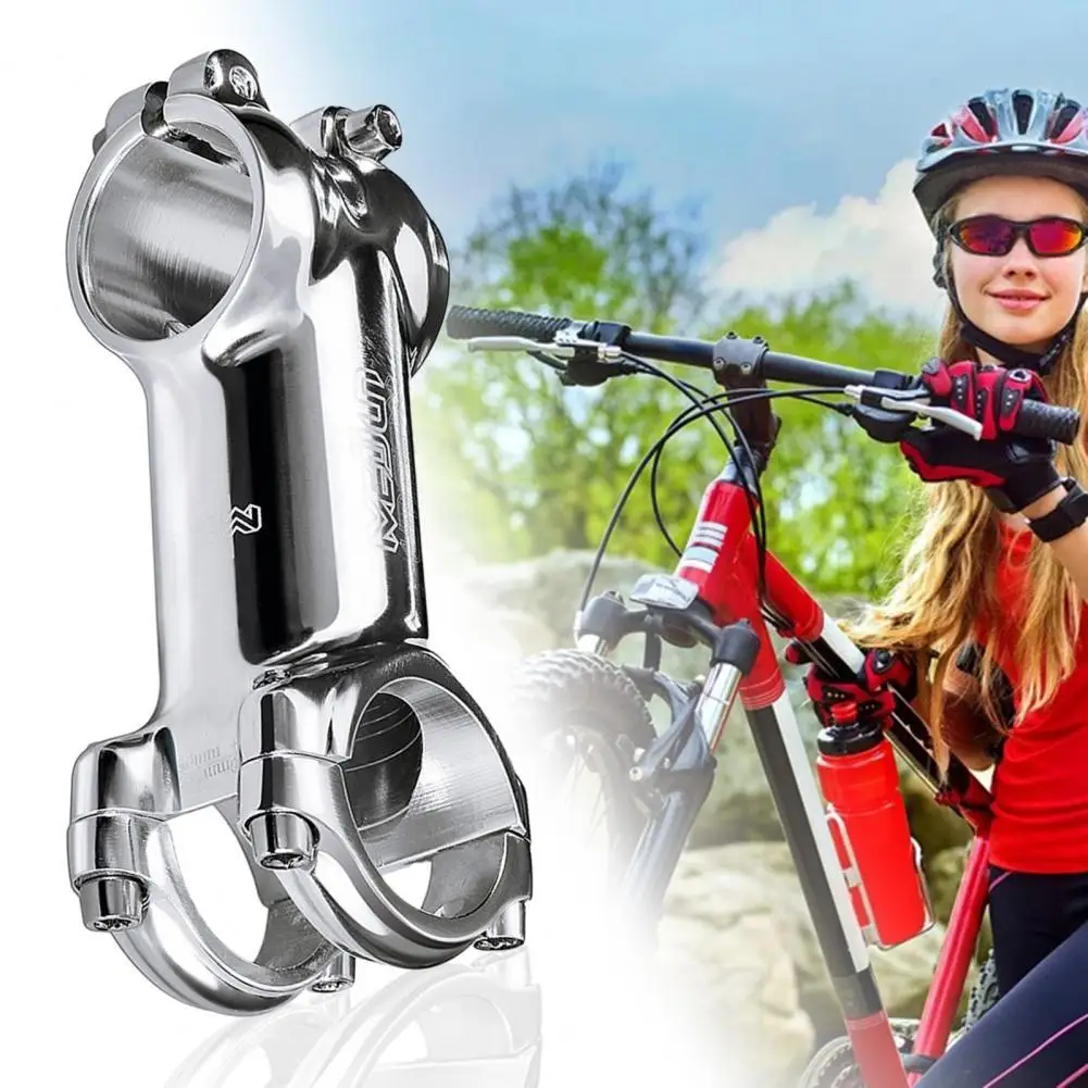 

70% Discounts Hot! Bicycle Stem Corrosion Resistance Installed Easily Perfectly Fitment Mountain Bike Short Handlebar Stem for H
