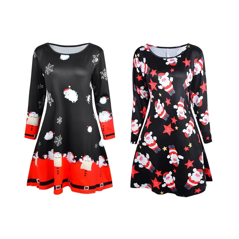 

Женское приталенное платье с длинным рукавом и круглым вырезом