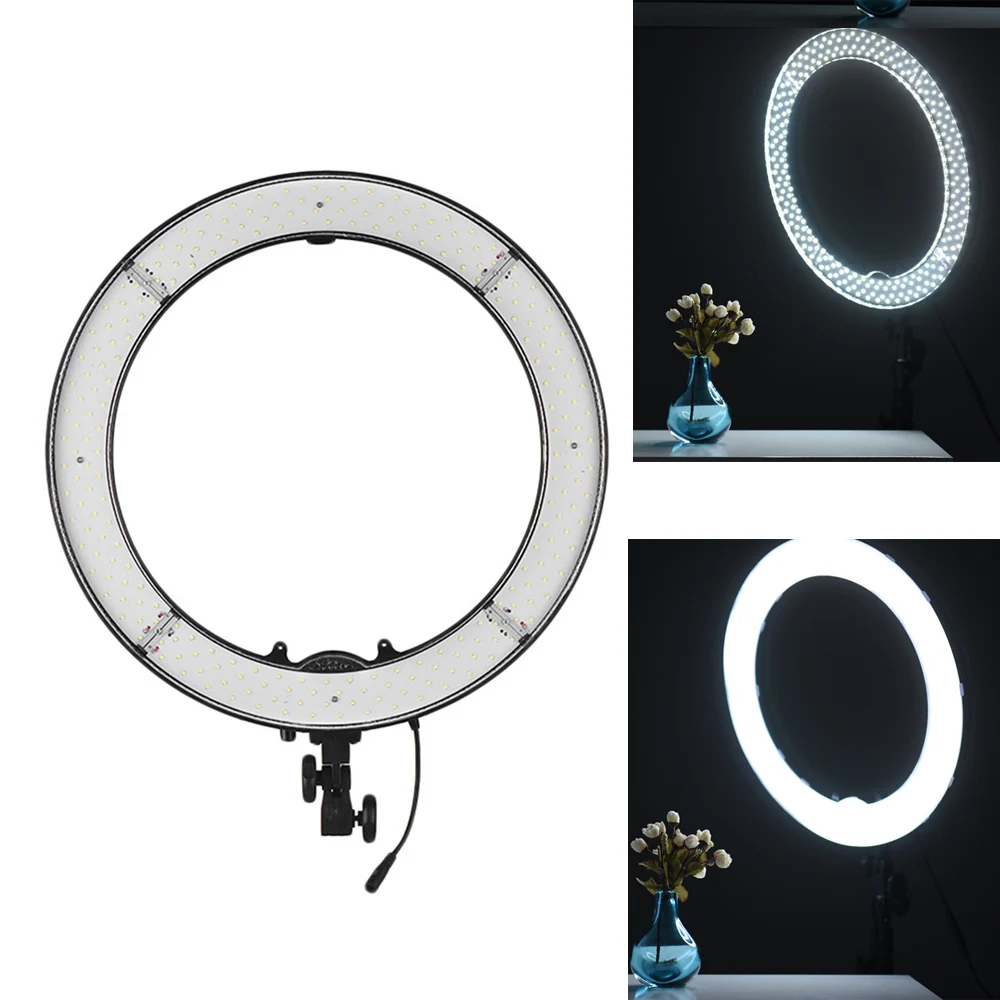 Одноцветный кольцевой светильник с регулировкой температуры 55 Вт 240