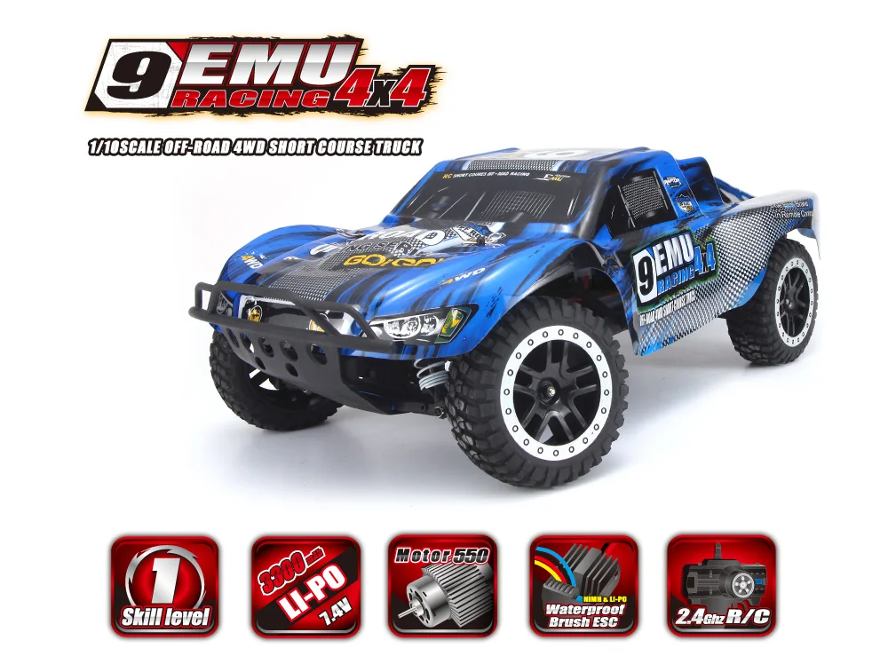REMO HOBBY 1021 1/10 4WD 2,4G внедорожный грузовик с коротким курсом-RTR стандартное издание Внедорожный гоночный автомобиль монстр грузовик скалолазание автомобиль