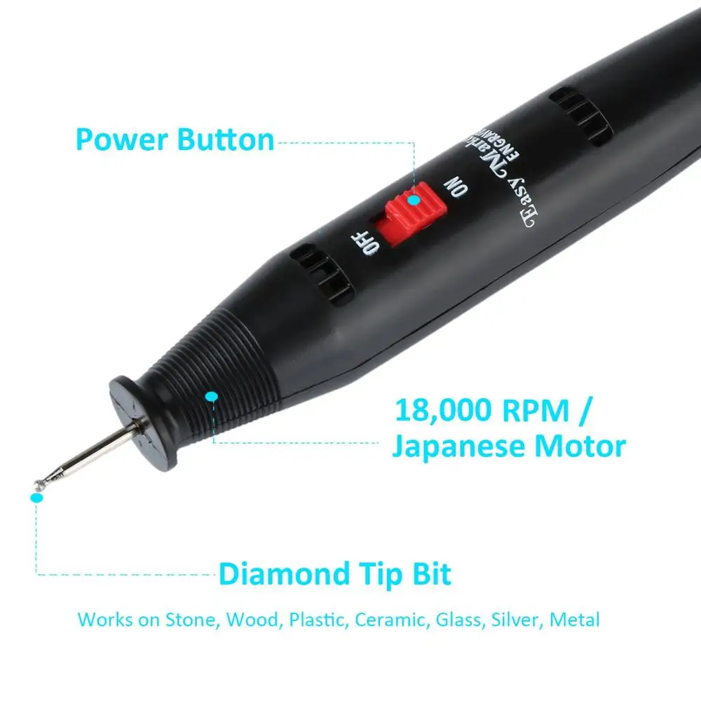 Электрическая гравировальная ручка инструмент для гравировки металла резки с
