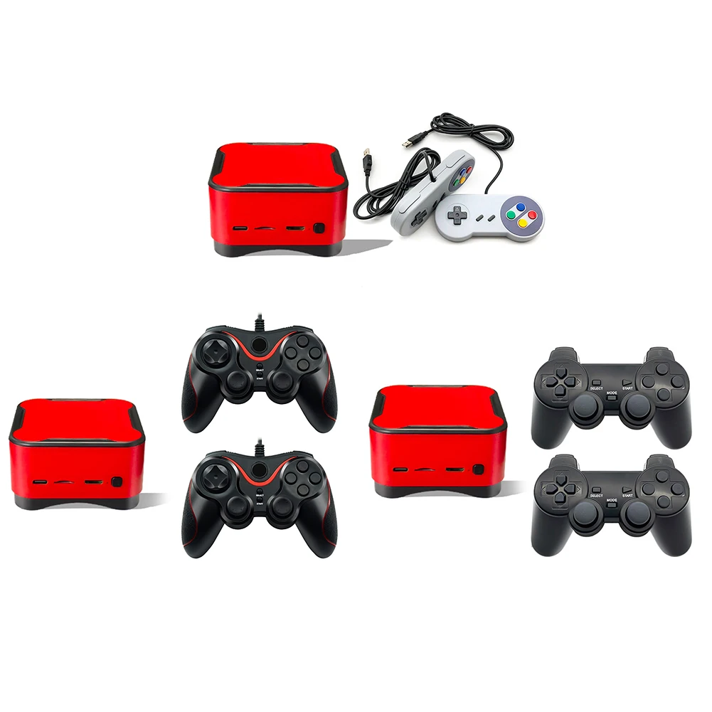 

Игровая консоль M12, мини-консоль для аркадных игр, видеоконсоль HD 4K, 1000 + игр со встроенным кабелем/беспроводной игровой джойстик 2,4G