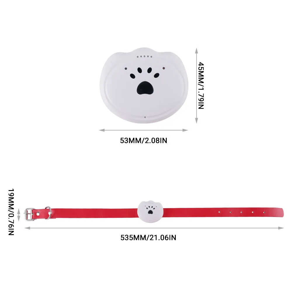 

Mini Pet GPS Tracker Collar Waterproof Real Time GPS GSM GPRS Tracker Locator Anti-Lost Dog Cats Tracker