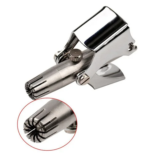 

New Stainless Steel Manual Nose Trimmer For Shaving Nose Ear Hair Trimmer Shaver Face Care For Man Washable Device