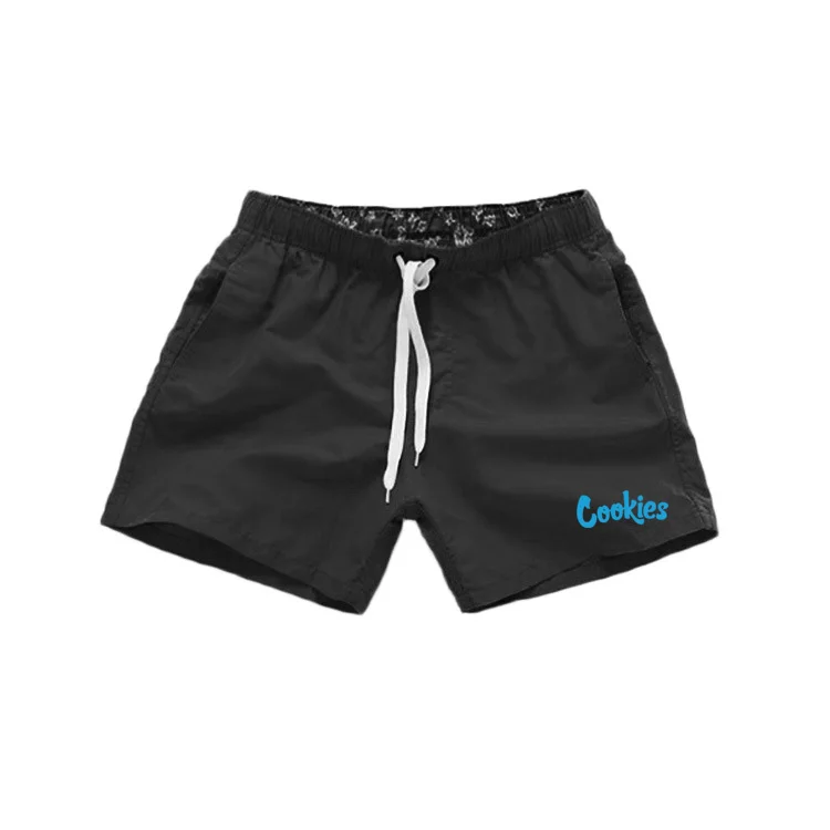 

Шорты для серфинга, мужские пляжные брюки с принтом, лето 2021, в европейском и американском стиле, новинка, однотонный цвет, тип товара, матери...