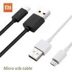 Кабель микро USB xiaomi, оригинальный зарядный кабель для синхронизации данных для redmi 8, 7, 6, 5, S2, 6A, 5A, 4A, 4X, a2 lite, note 6 pro plus