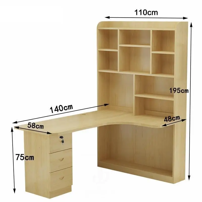 Стенд Bureau Meuble, стоящий стол, Schreibtisch Escrivaninha Escritorio, ретро деревянный стол, компьютерный ноутбук, Меса, стол с книжным шкафом