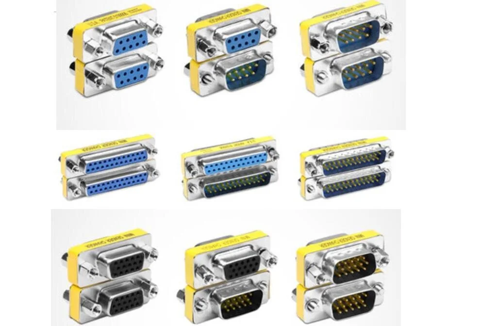 2 шт. параллельный адаптер DB9 DB25 штекер гнездо vga 15Pin com порт устройство смены пола