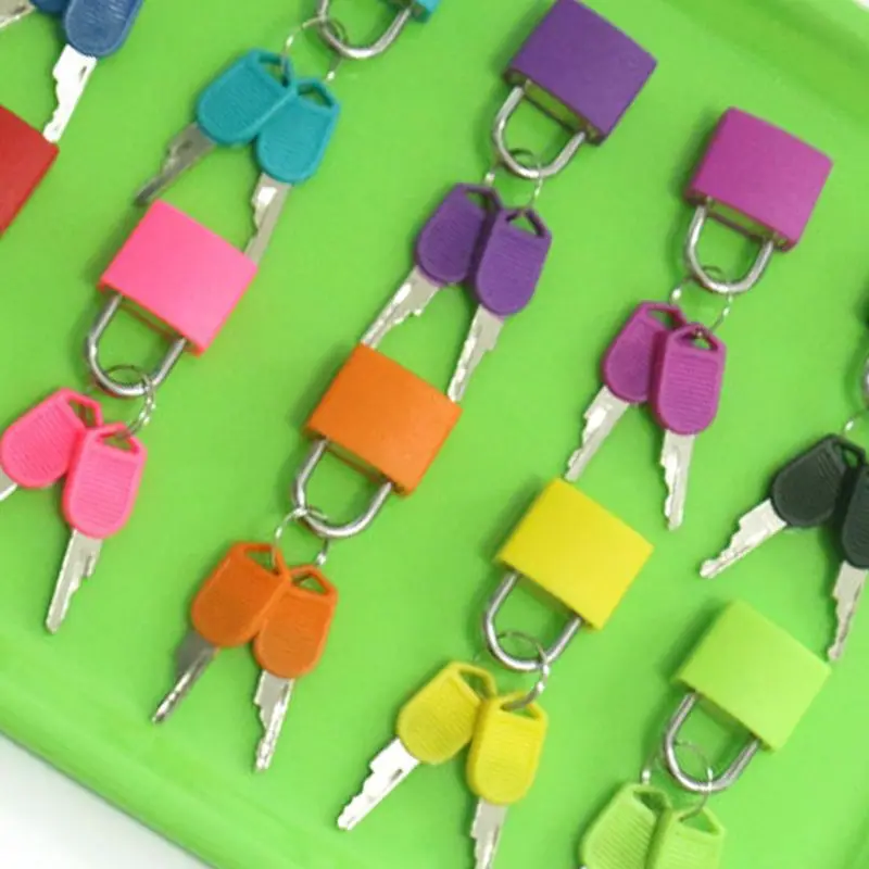 

Colorful Montessori Locks Keys Set Children Early Learning Educational Preschool Sensory Toys