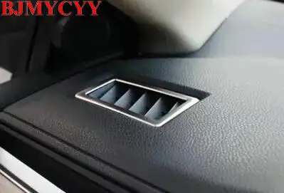BJMYCYY для 2014 Toyota corolla автомобильные наклейки из нержавеющей стали высокой позиции