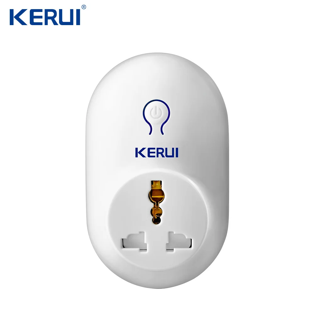 Kerui Беспроводная GSM домашняя система охранной сигнализации ISO Android APP TFT сенсорная панель охранная сигнализация Wifi ip-камера датчик дыма