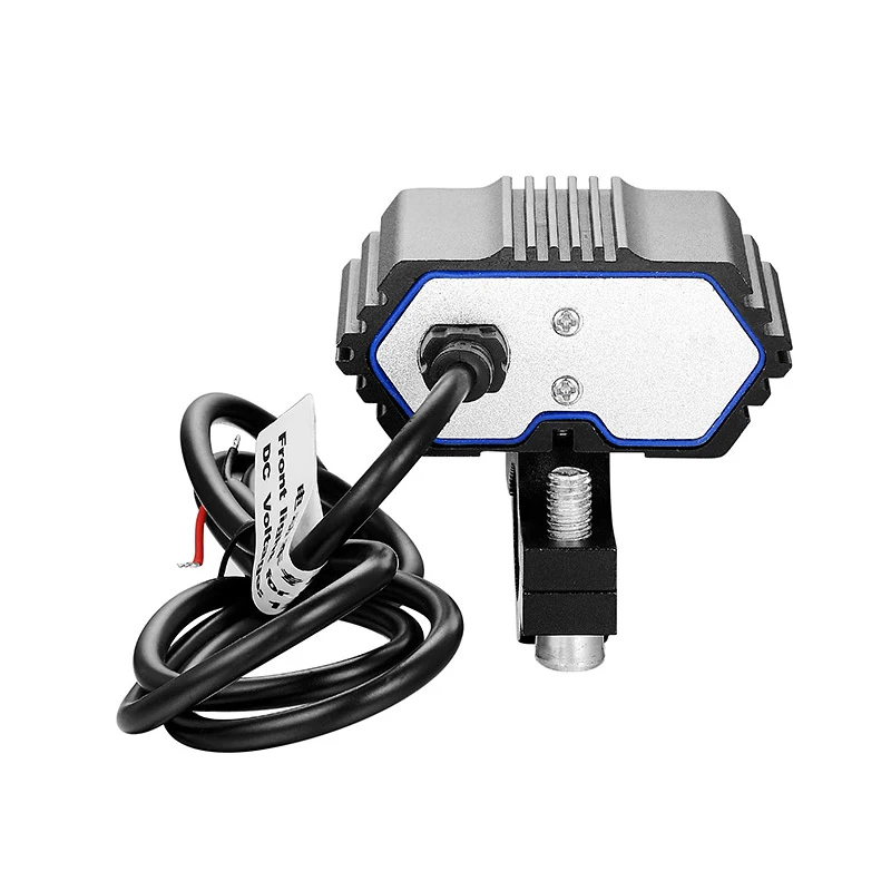 Headlight Led Motorcycle X2 20W Bulbs Headlights Spotlights Fog Light for Motorbike scooter Bicycle 12V Moto Light Driving Lamp