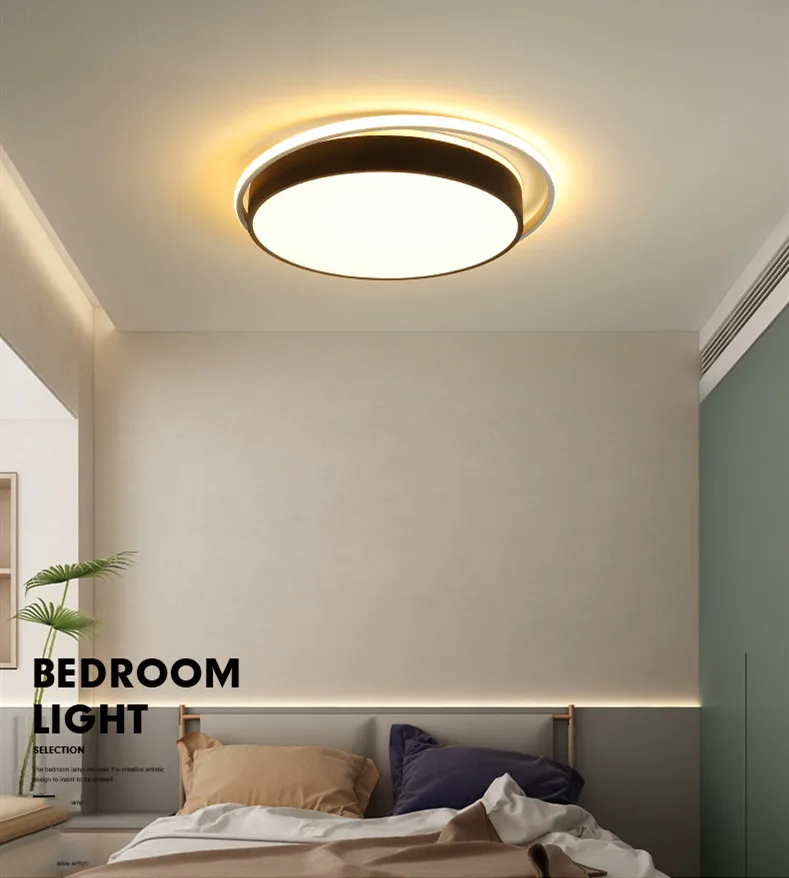 Оригинальный креативный потолочный светильник для спальни теплый романтический