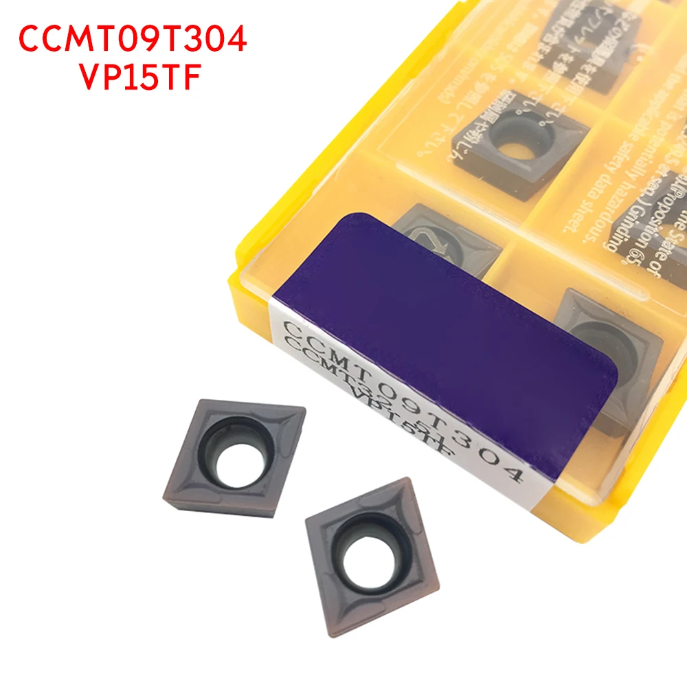 10 шт CCMT09T304 VP15TF карбдная вставка внутренний проворачивания CCMT 09T304 лицо фрезы
