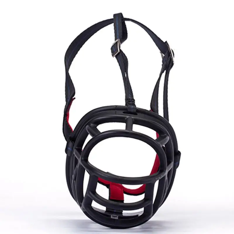 Чрезвычайно жесткий прочный анти-укусы лай намордники Регулируемый Собачий рот