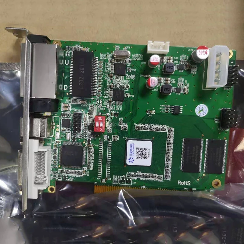 LINSN TS802D Sending Card Full Color LED Video Display LINSN TS802 Sending Card Synchronous LED Video Card DS802 indoor outdoor