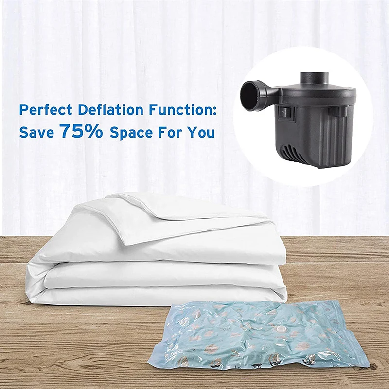 Электрический воздушный насос портативный быстрозаполняющий автомобильный