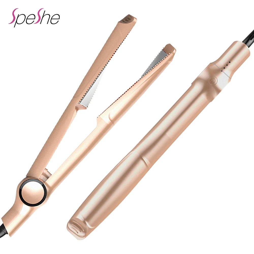 Профессиональный Выпрямитель для волос щипцы завивки 2 в 1 турмалин Керамика