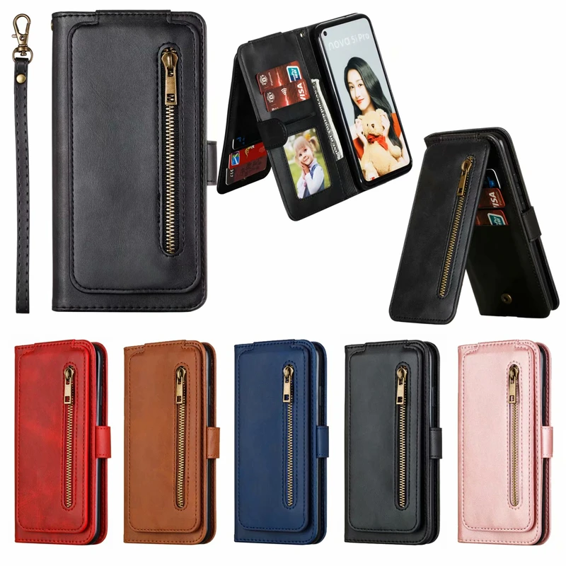 Роскошный кожаный чехол для Samsung Note20 S20 Ultra S10 S9 S8 Plus Galaxy A21s A31 A51 A71 A50 A70 A20E кошелек на