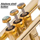 Труба клапан пальцы кнопки труба вставки красочные Abalone оболочка труба части Аксессуары