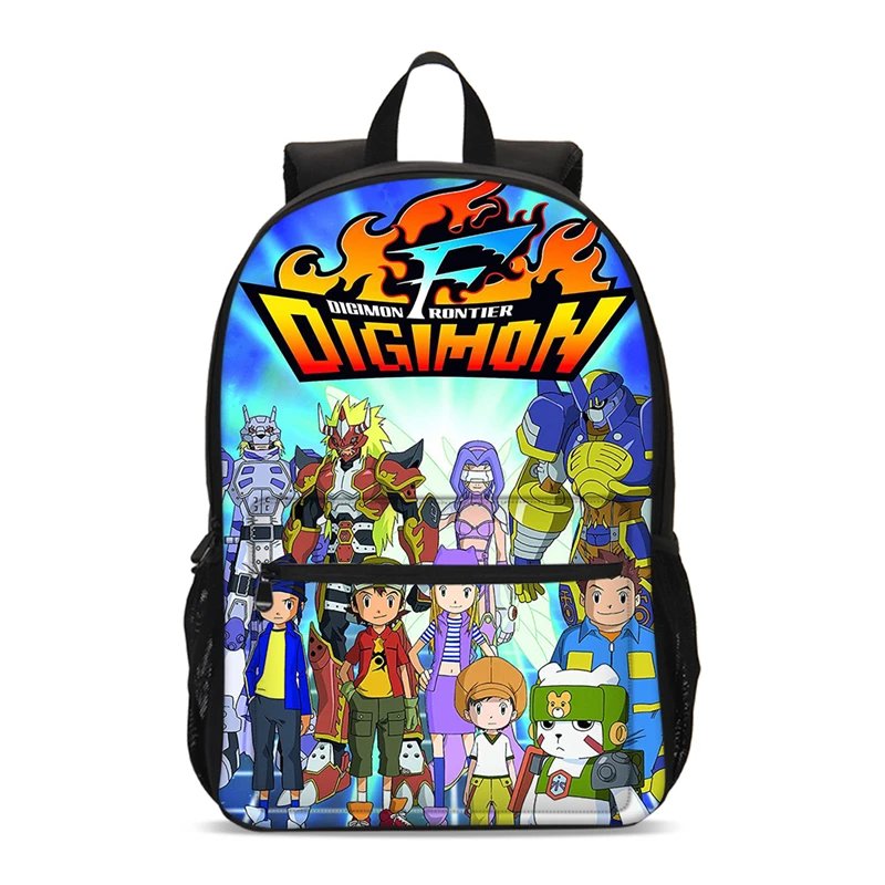 

Backpacks For Boys Girls Cartoon Anime Digital Monster 3D Printing Bookbag Teenager School Bags Satchel Rucksack Mochila Escolar