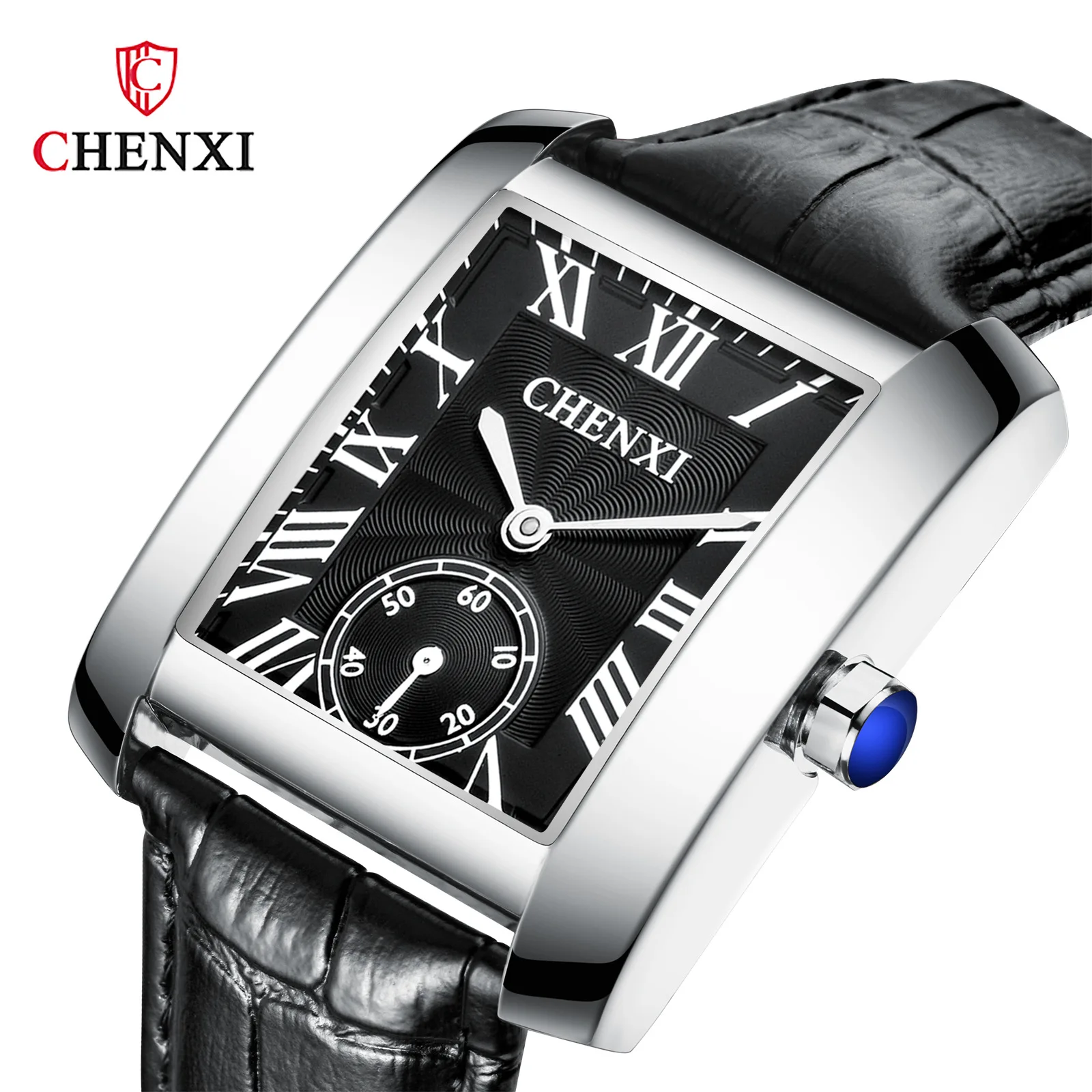 Роскошные золотые мужские часы ретро квадратные женские для влюбленных простой