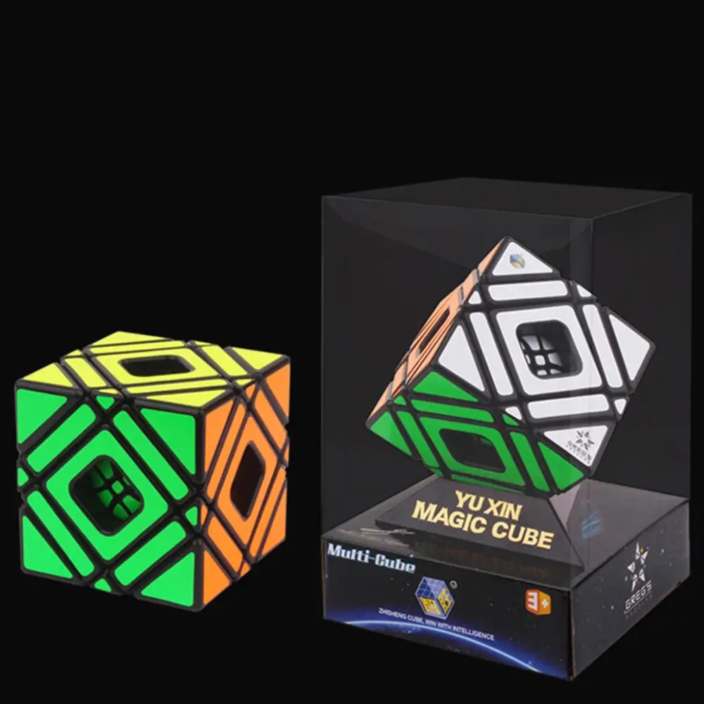 

New Vesion YuXin Multi Cubes Funny Speed-Cube Puzzle Multi-Skew Magic Professional Learning&Educational Cubos magicos Kid Toys
